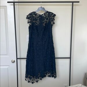 Elegant Black Lace Dress